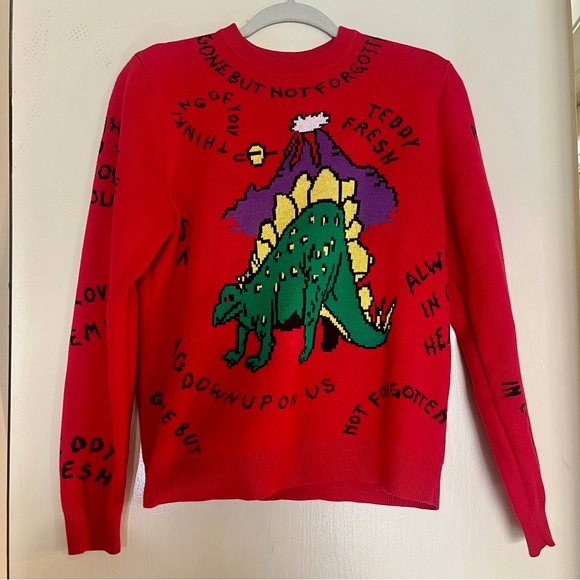 Teddy Fresh “Gone but Not Forgotten” Knit Sweater - Picture 1 of 6
